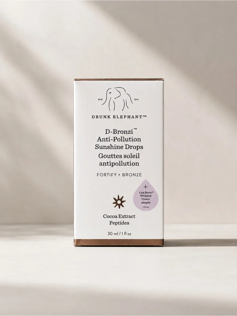 NEW drunk elephant D-Bronzi Anti Pollution Sunshine Drops 30mL